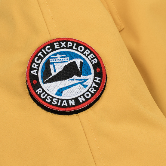 Мужская куртка парка Arctic Explorer Chill Yellow