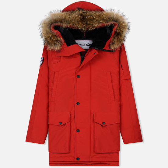 Мужская куртка парка Arctic Explorer MIR-1 Red