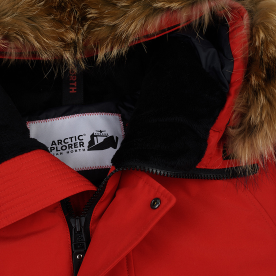 Мужская куртка парка Arctic Explorer MIR-1 Red