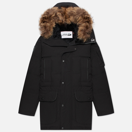 Мужская куртка парка Arctic Explorer Neft, цвет чёрный, размер 50