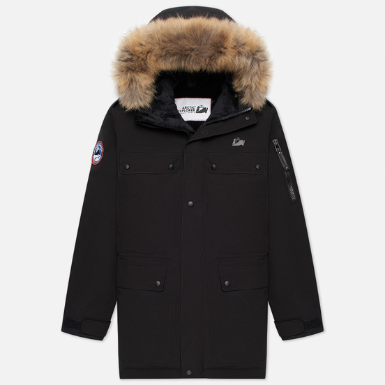 Мужская куртка парка Arctic Explorer Polus Black