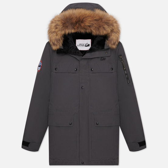 Мужская куртка парка Arctic Explorer Polus Grey