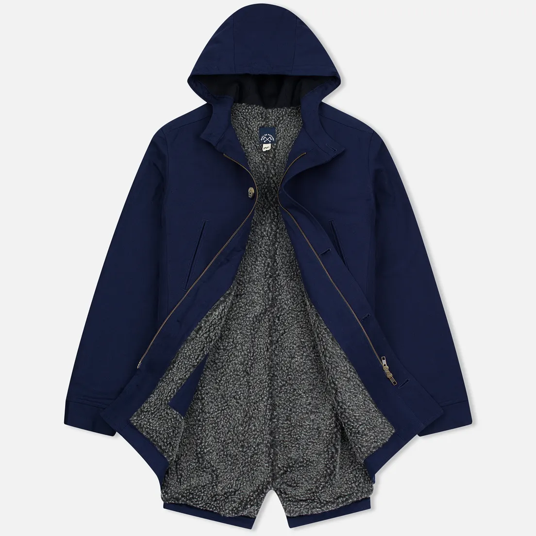 Bleu De Paname Мужская куртка парка Gabardine Natte