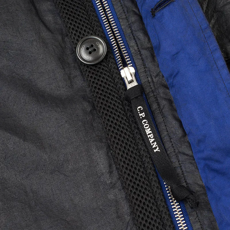 C.P. Company Мужская куртка парка Goggle Lino Rubber Flex Limited 40TH