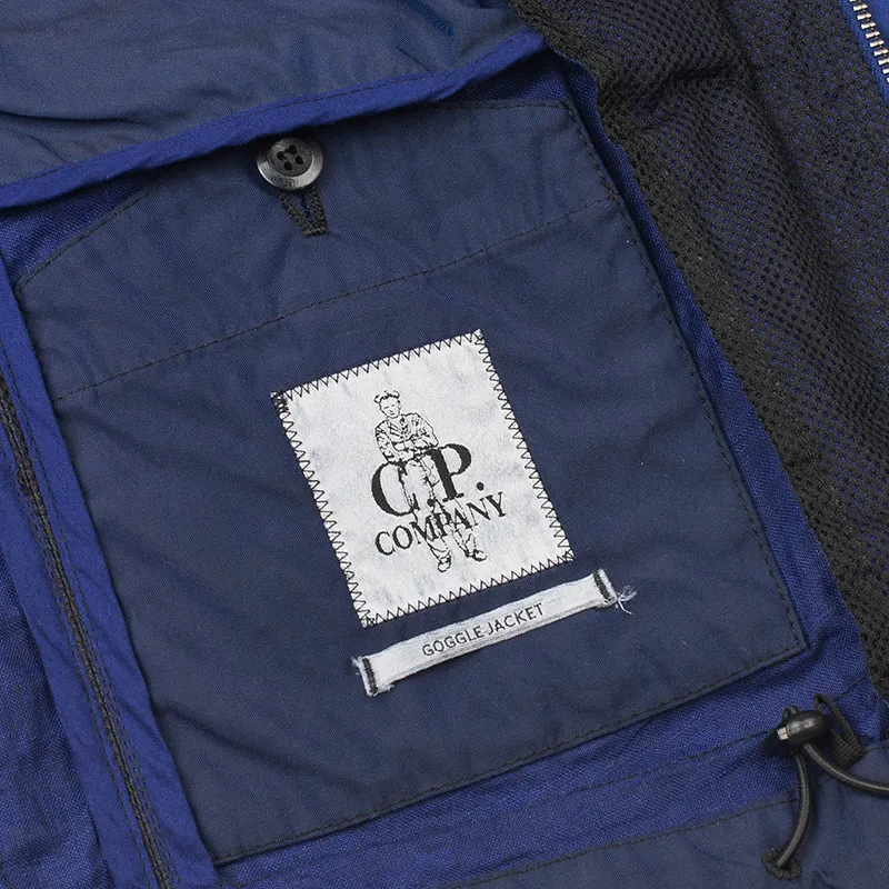 C.P. Company Мужская куртка парка Goggle Lino Rubber Flex Limited 40TH