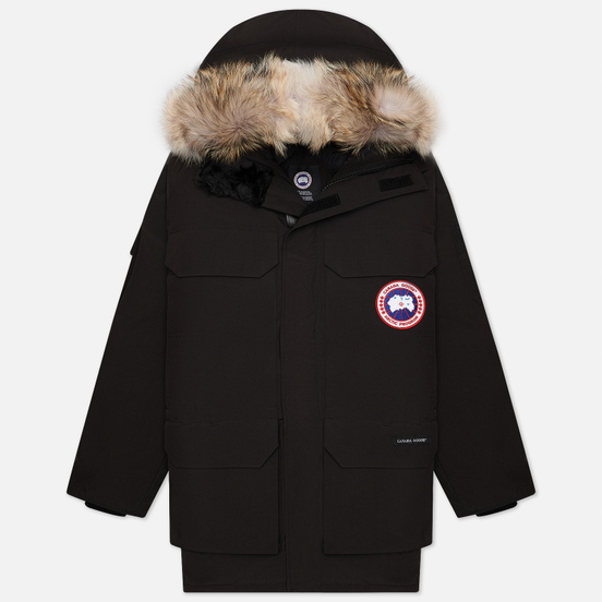 Мужская куртка парка Canada Goose Expedition RF Black