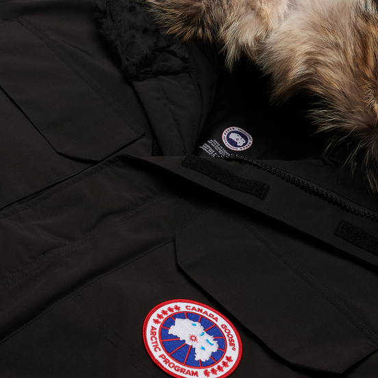 Мужская куртка парка Canada Goose Expedition RF Black