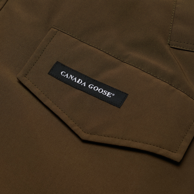 Мужская куртка парка Canada Goose, цвет оливковый, размер XL 2062M-49 Langford - фото 4