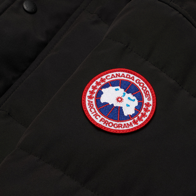 Мужская куртка парка Canada Goose, цвет чёрный, размер L 3808M-61 Wyndham - фото 3