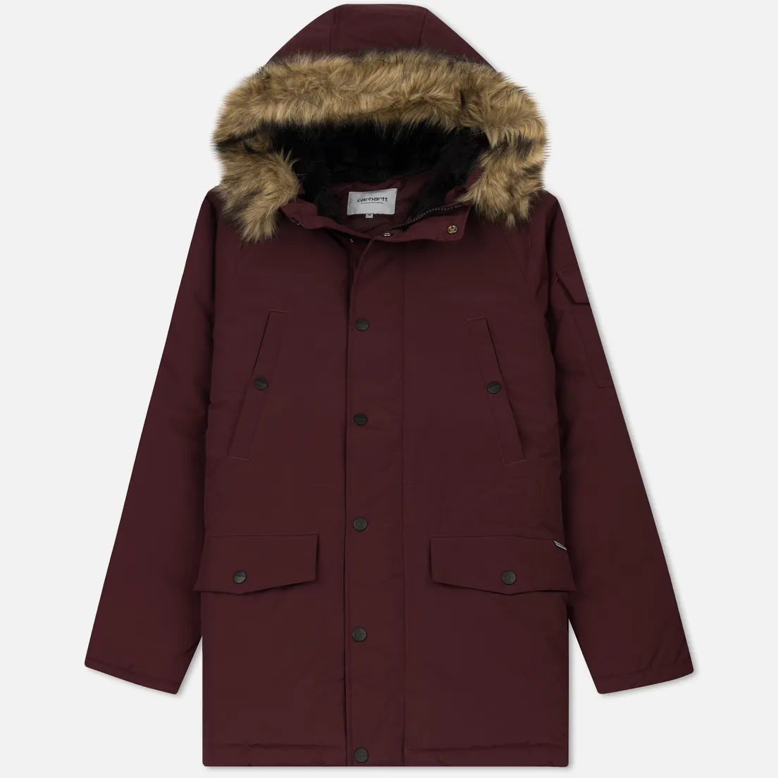 Carhartt WIP Мужская куртка парка Anchorage 4.7 Oz