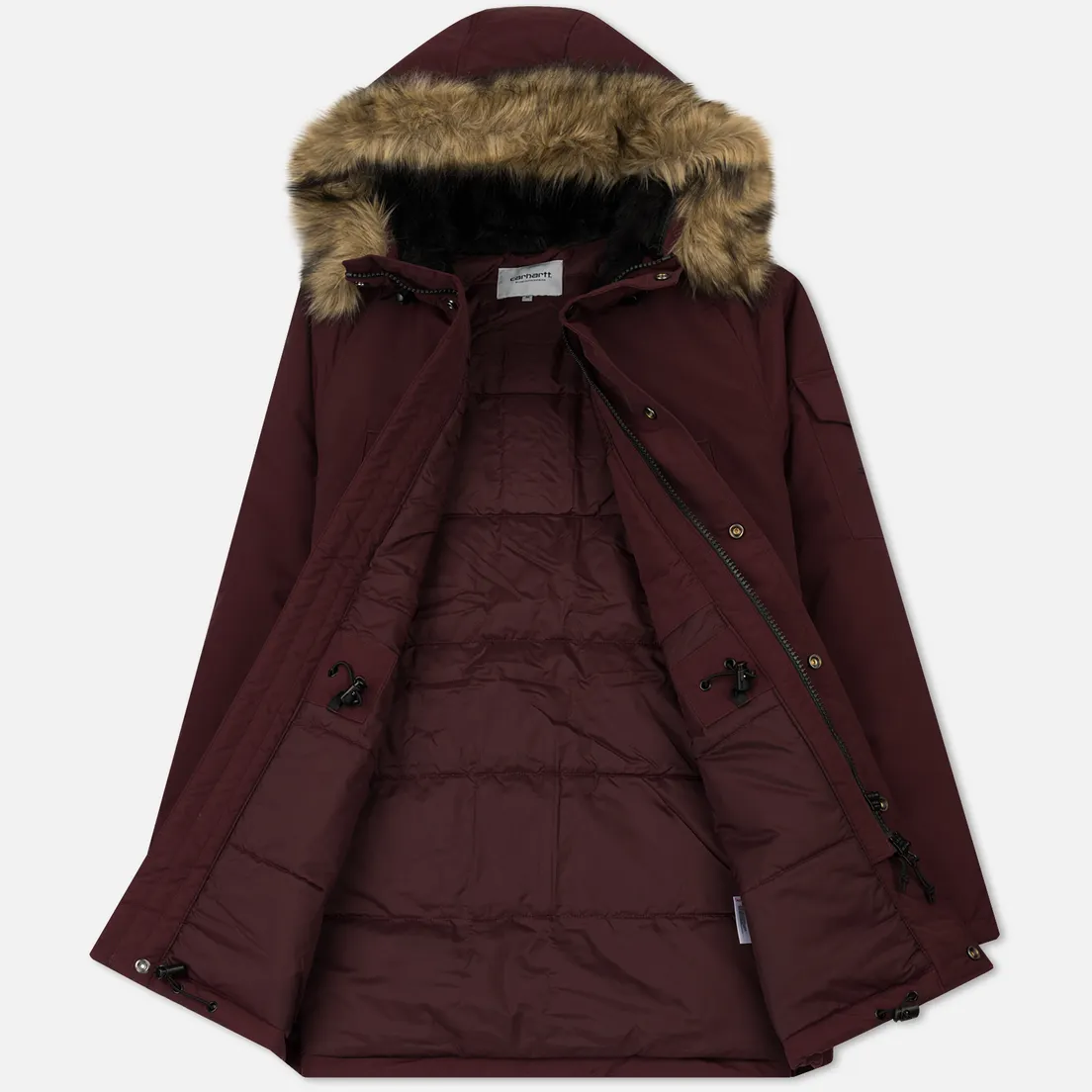 Carhartt WIP Мужская куртка парка Anchorage 4.7 Oz