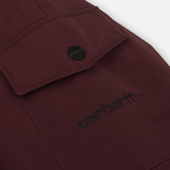 Мужская куртка парка Carhartt WIP Anchorage 4.7 Oz Amarone/Black
