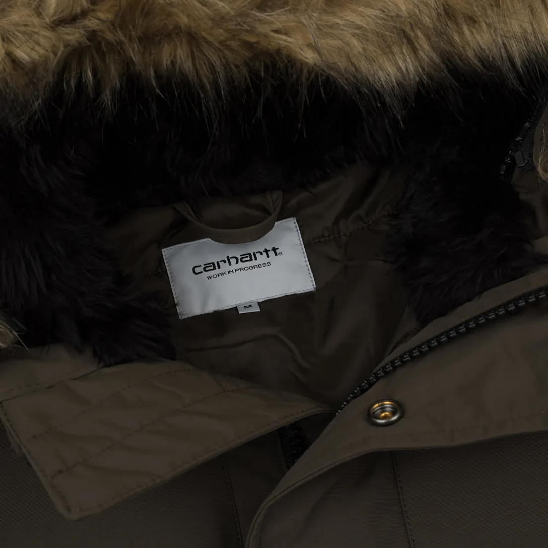 Carhartt WIP Мужская куртка парка Anchorage 4.7 Oz