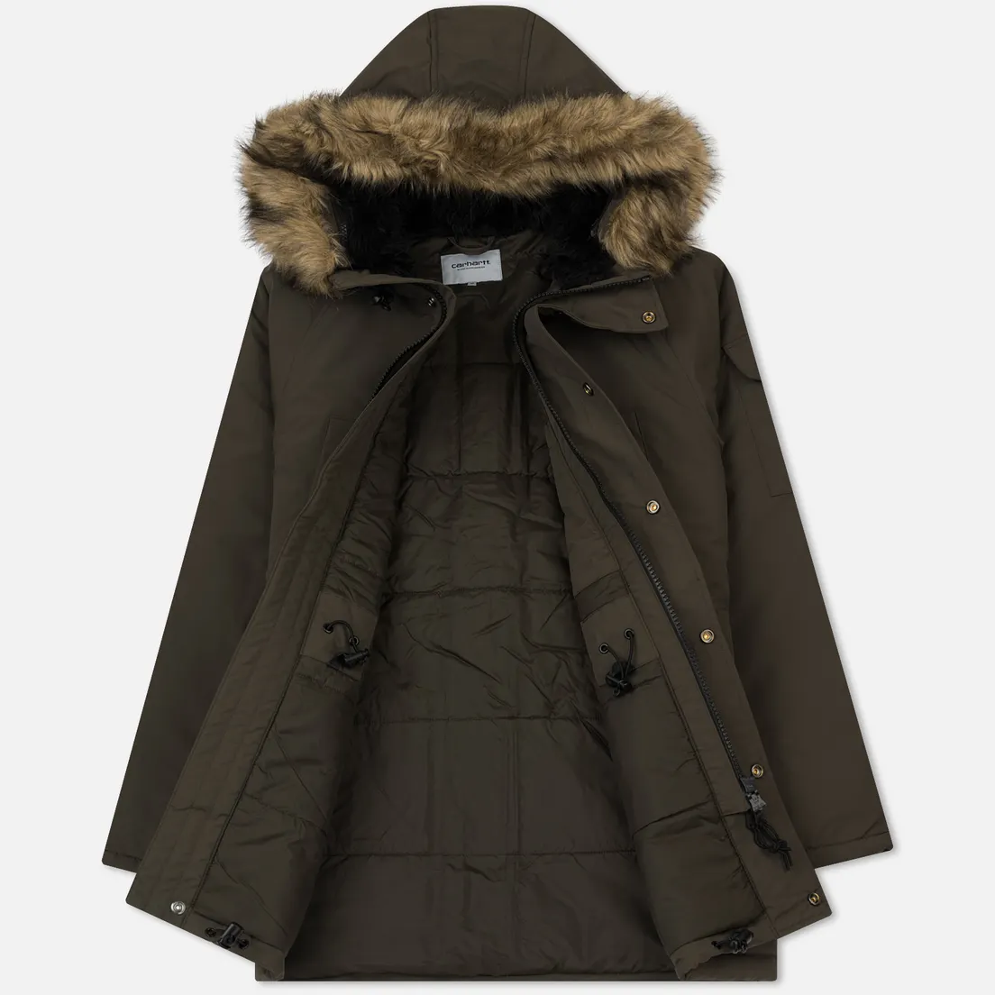 Carhartt WIP Мужская куртка парка Anchorage 4.7 Oz