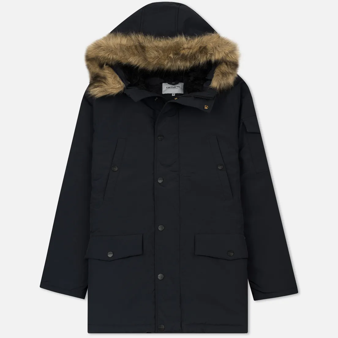 Carhartt WIP Мужская куртка парка Anchorage 4.7 Oz