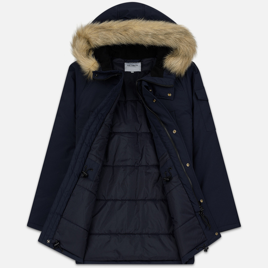 Мужская куртка парка Carhartt WIP Anchorage 4 Oz Dark Navy/Black