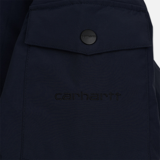 Мужская куртка парка Carhartt WIP Anchorage 4 Oz Dark Navy/Black