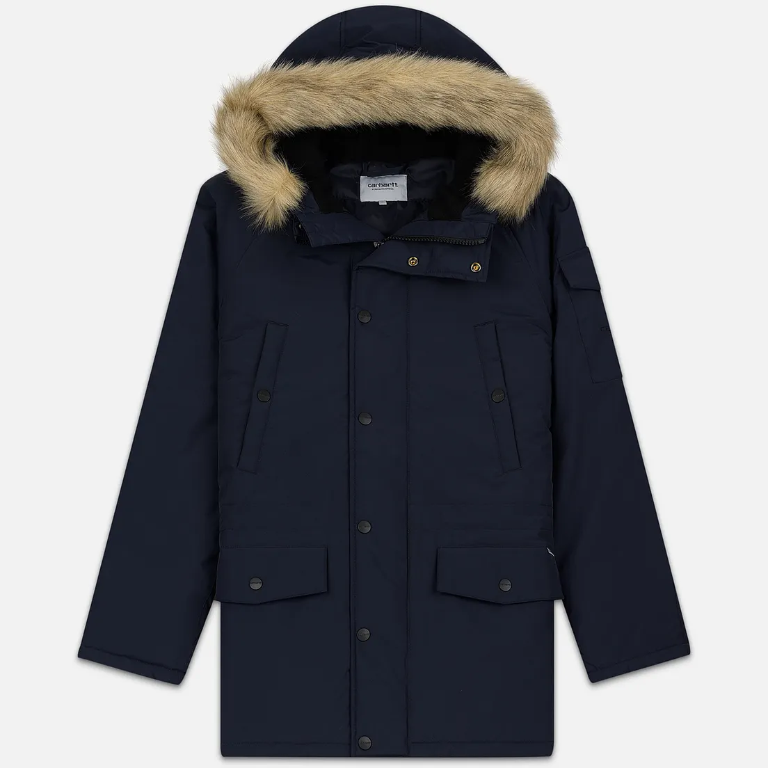 Carhartt WIP Мужская куртка парка Anchorage 4 Oz