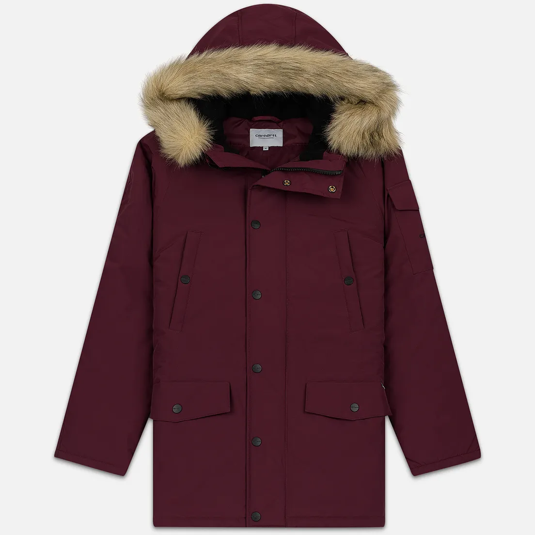 Carhartt WIP Мужская куртка парка Anchorage 4 Oz