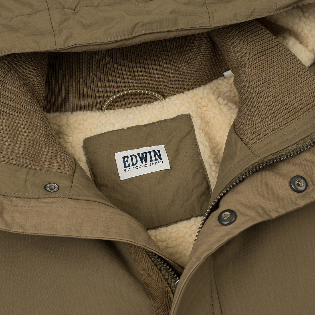 Edwin Мужская куртка парка Expedition