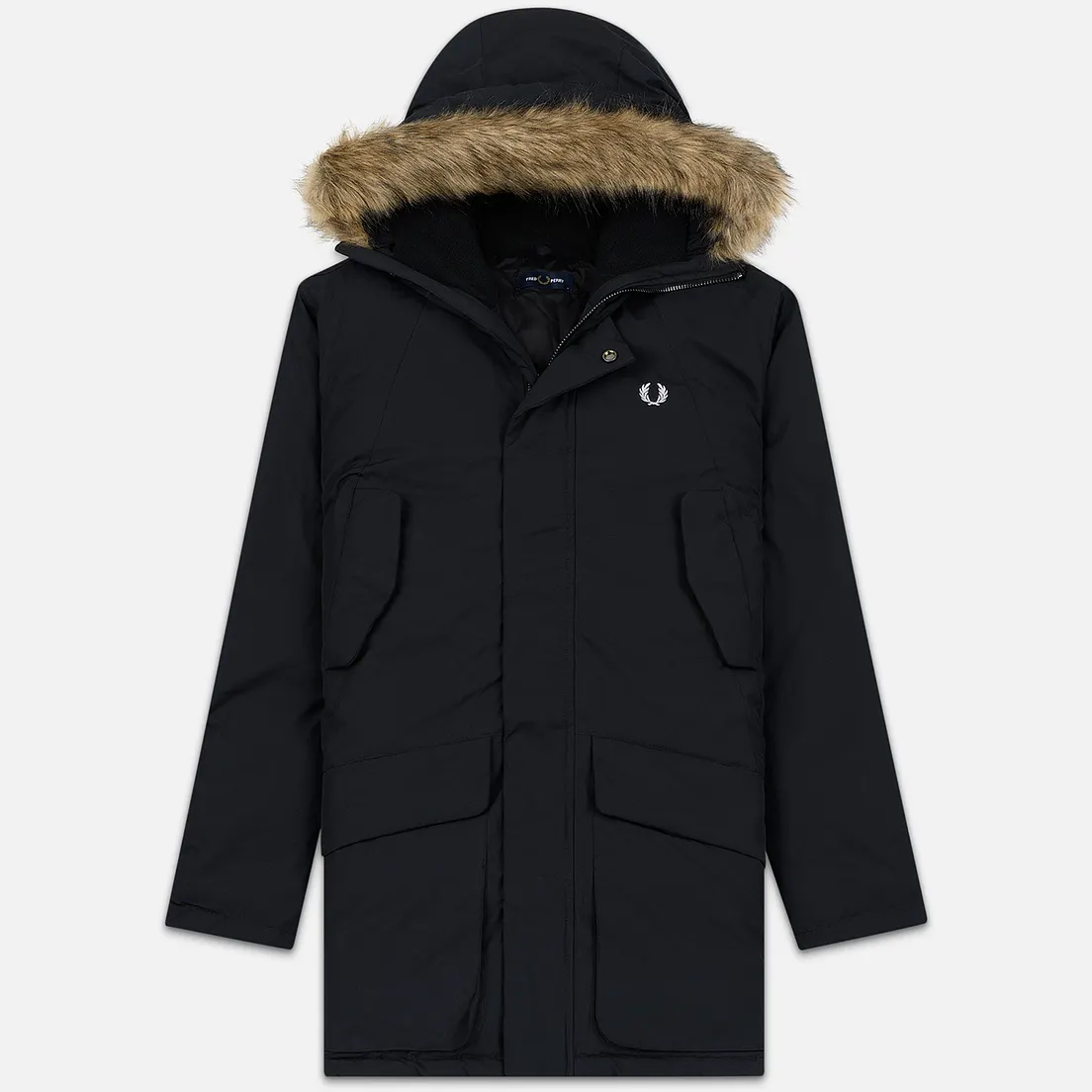 Fred Perry Мужская куртка парка Padded Snorkel