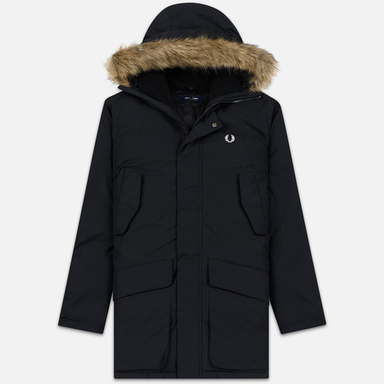 Мужская куртка парка Fred Perry Padded Snorkel Black
