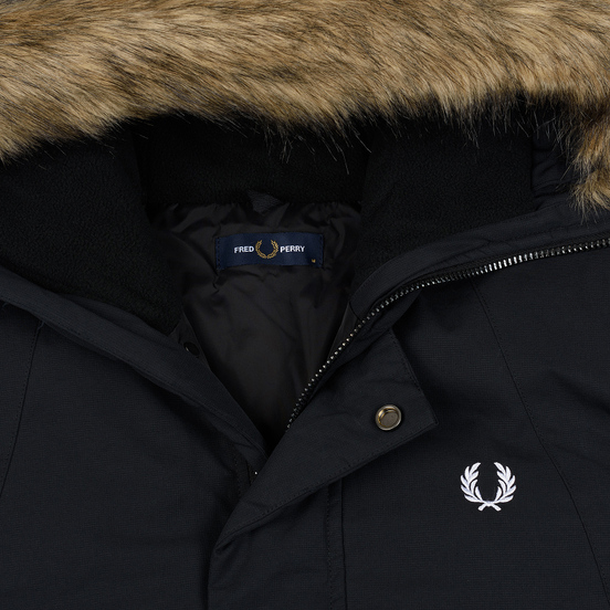 Мужская куртка парка Fred Perry Padded Snorkel Black