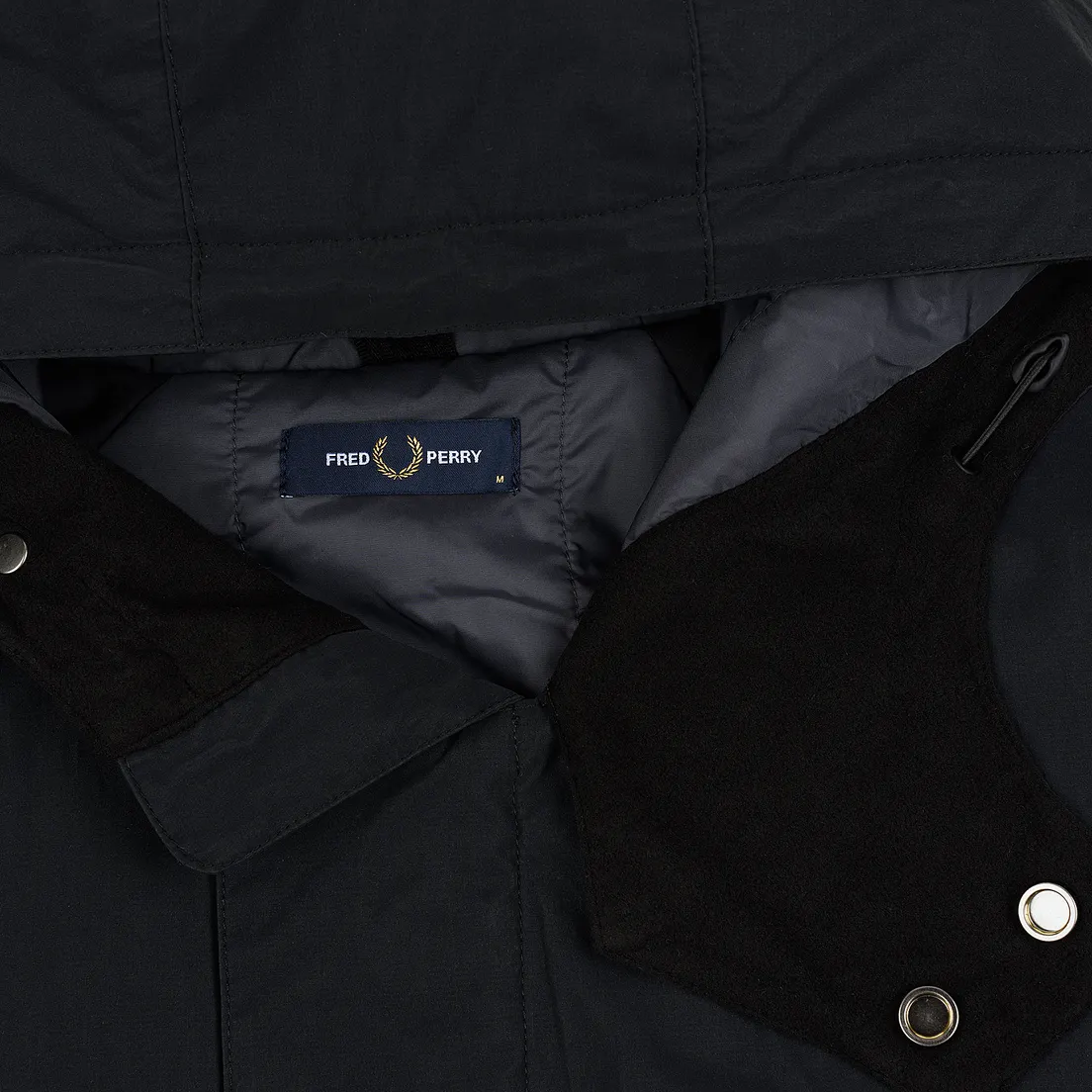 Fred Perry Мужская куртка парка Quilted