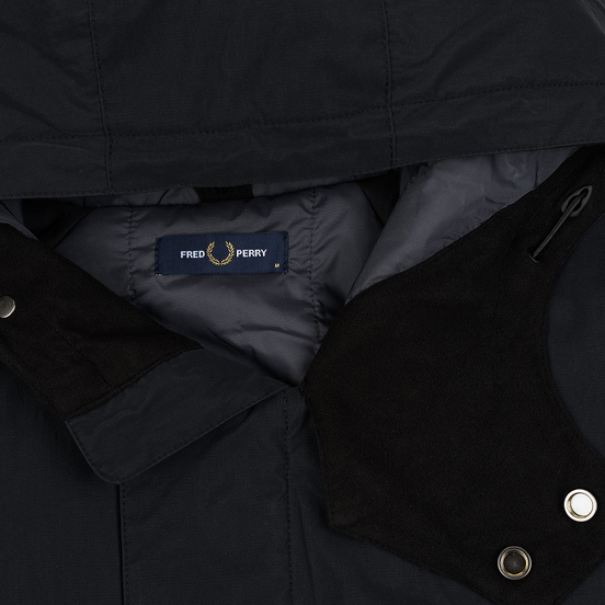 Мужская куртка парка Fred Perry Quilted Black