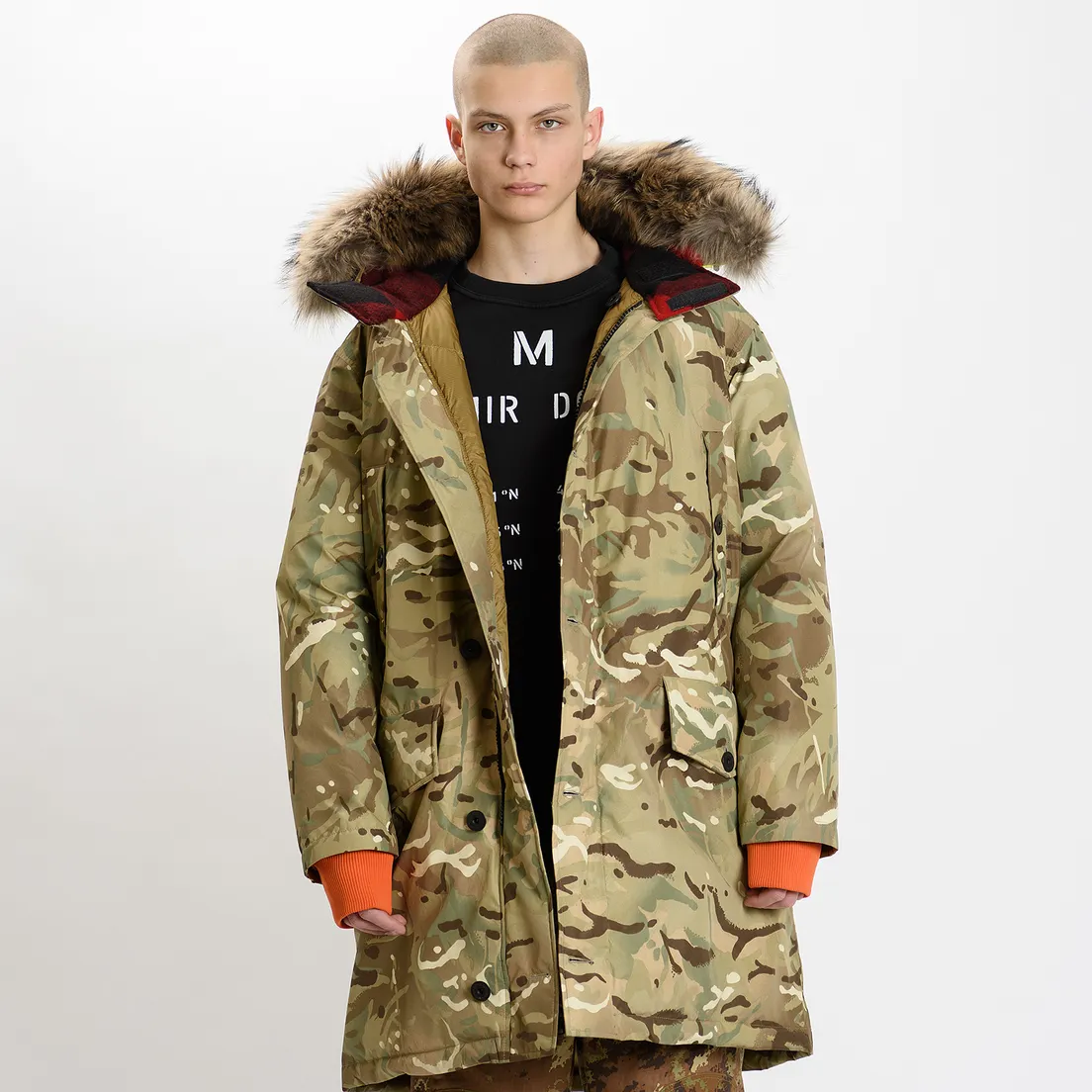 Griffin Мужская куртка парка Sleeping Bag Coat