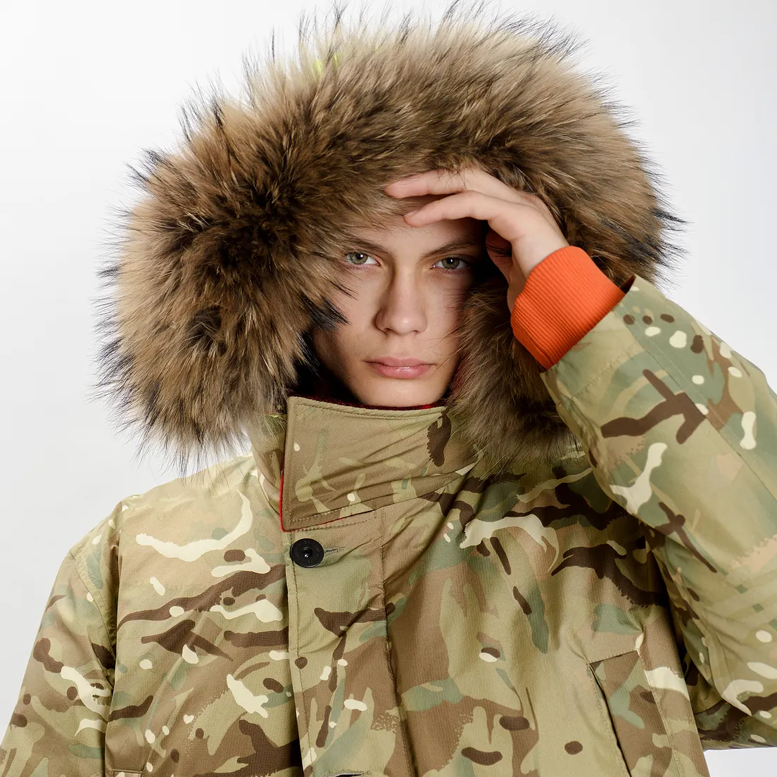 Griffin Мужская куртка парка Sleeping Bag Coat