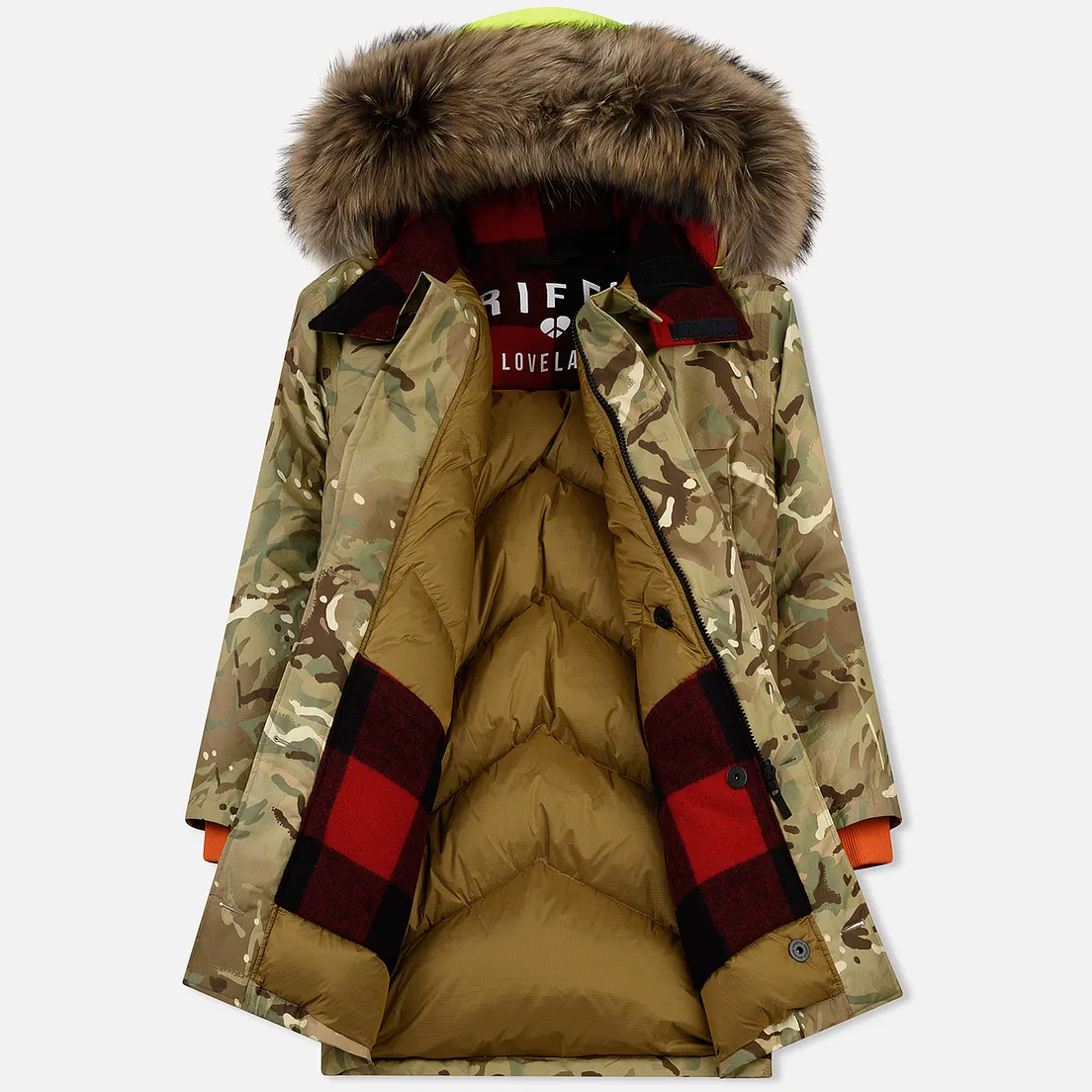 Griffin Мужская куртка парка Sleeping Bag Coat