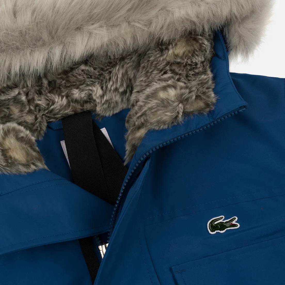 Lacoste Live Мужская куртка парка Hooded Quilted