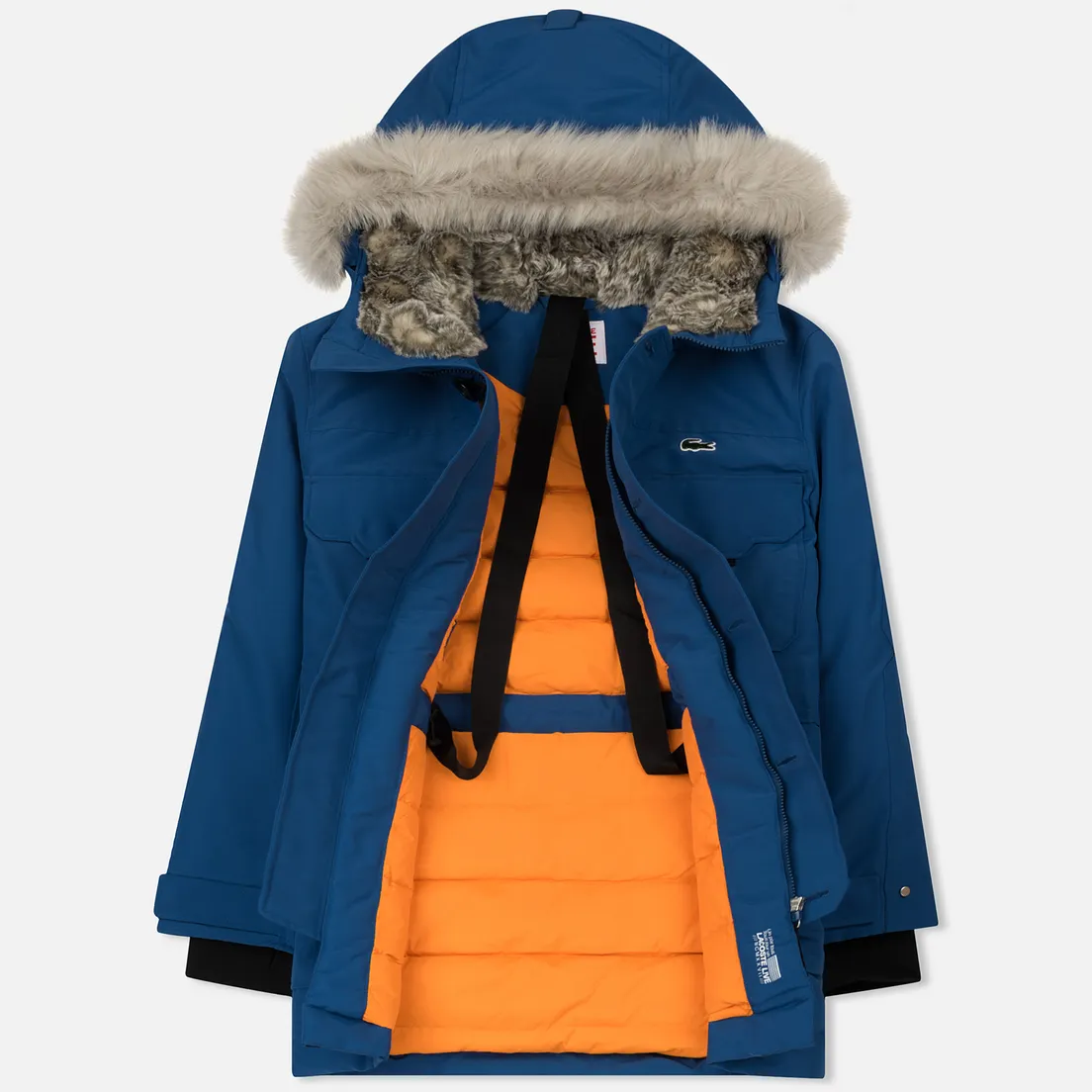 Lacoste Live Мужская куртка парка Hooded Quilted