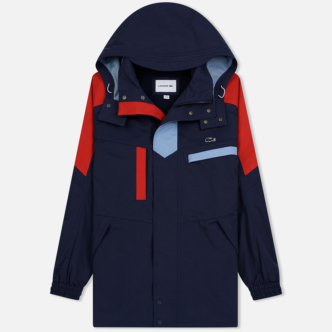 Lacoste Мужская куртка парка Water-Resistant Parka Detachable Hood