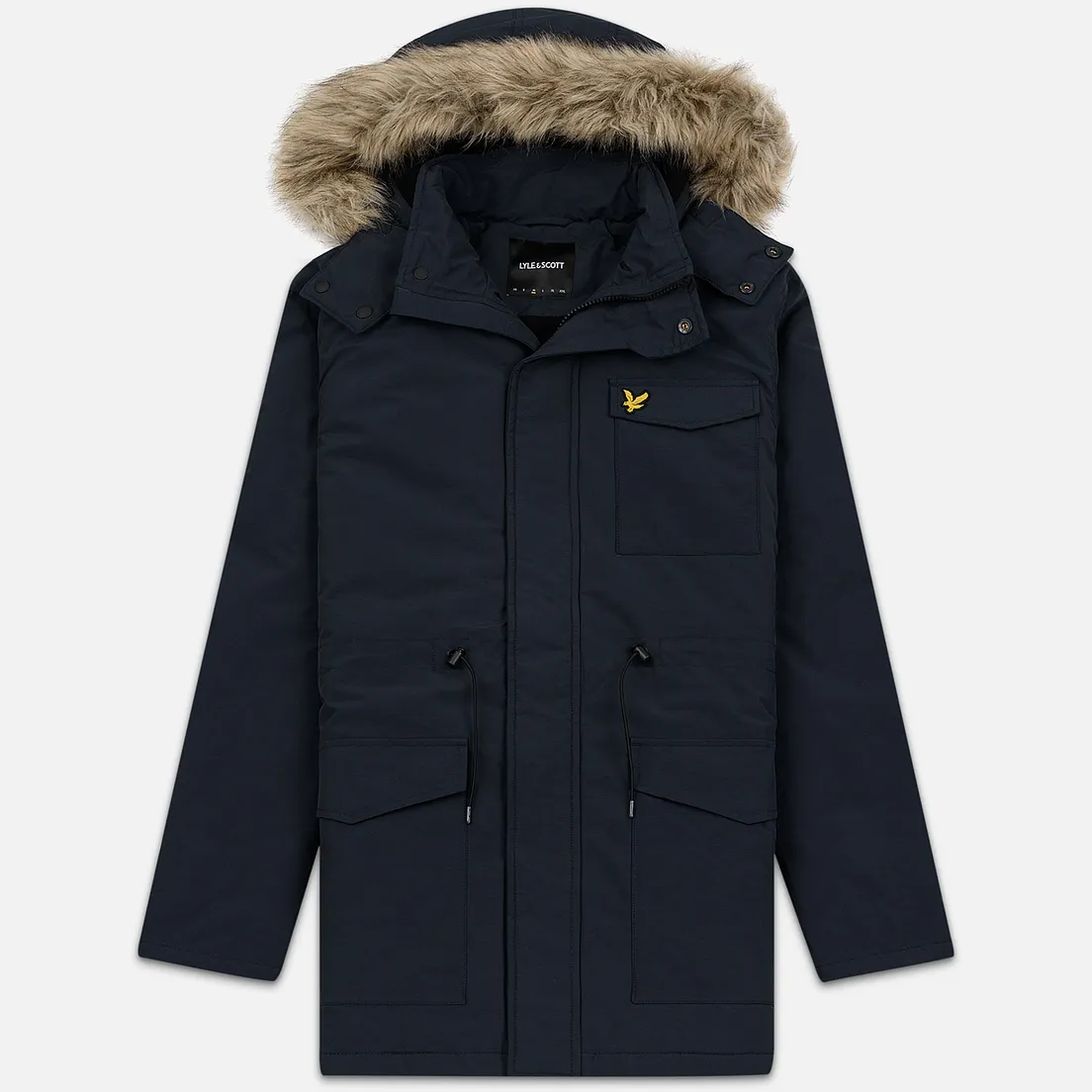 Lyle & Scott Мужская куртка парка Winter Weight Microfleece