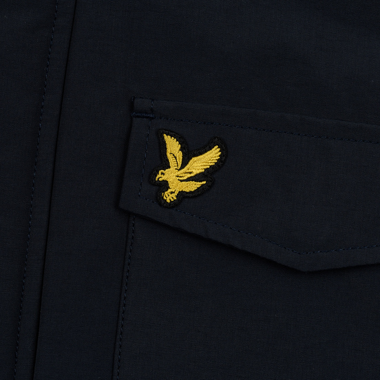 Мужская куртка парка Lyle & Scott Winter Weight Microfleece Dark Navy