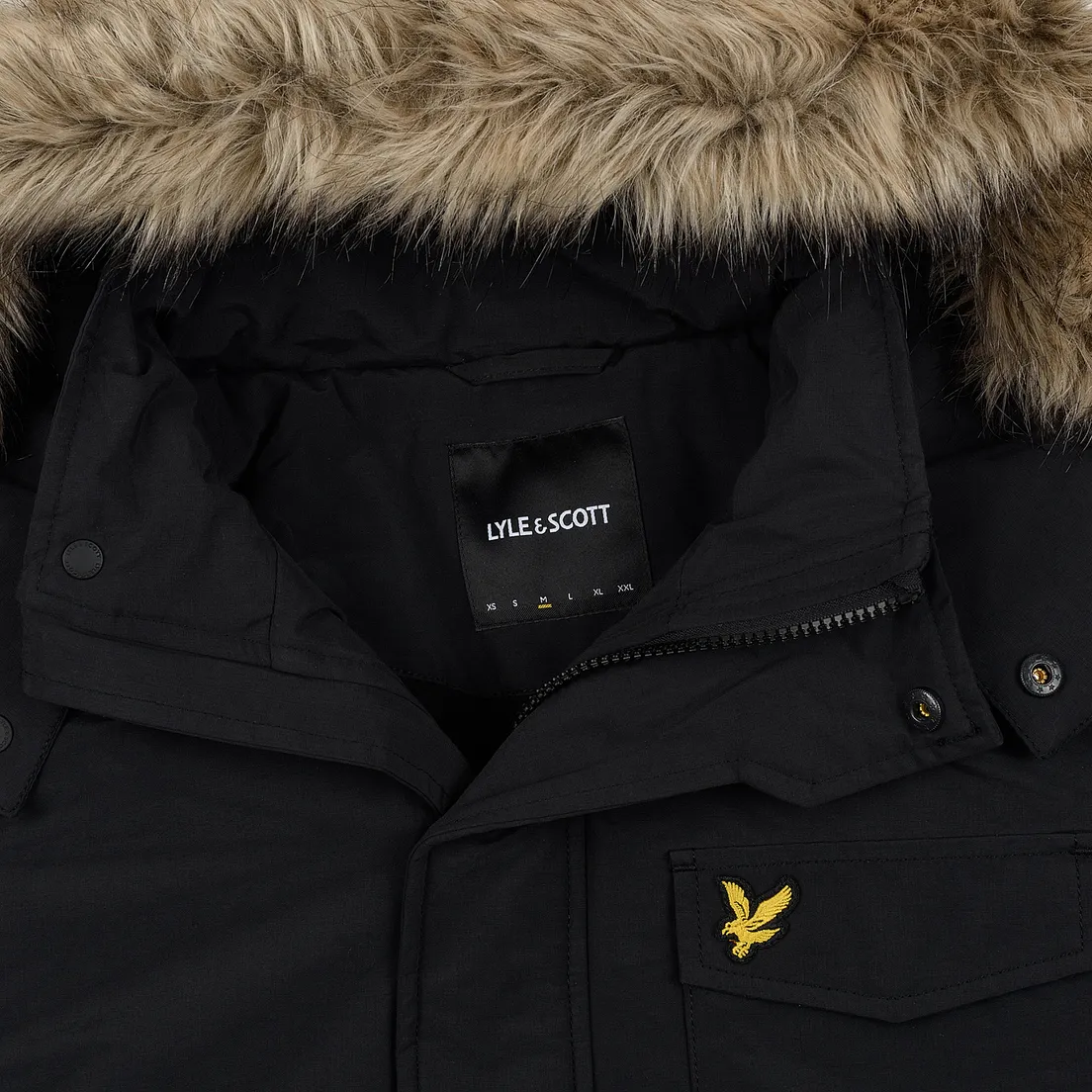 Lyle & Scott Мужская куртка парка Winter Weight Microfleece