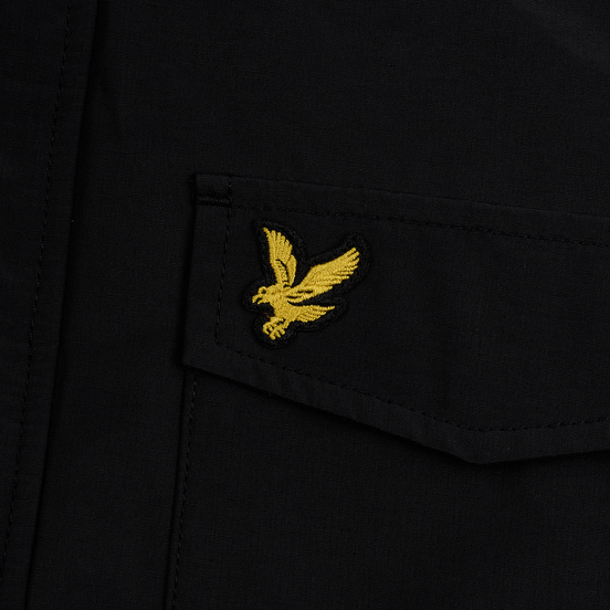 Мужская куртка парка Lyle & Scott Winter Weight Microfleece True Black