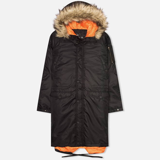 Мужская куртка парка maharishi Flight Tail Black
