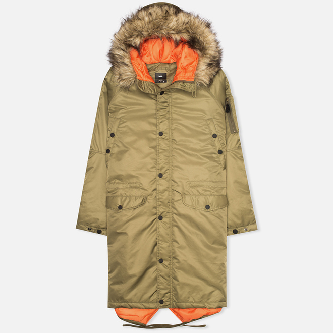 Мужская куртка парка maharishi Flight Tail Olive