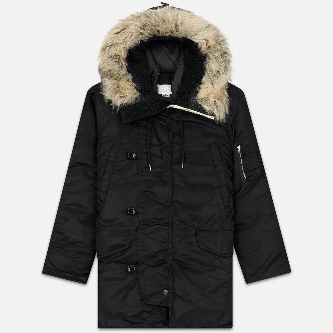 Nanamica Мужская куртка парка Harbor Down Coat