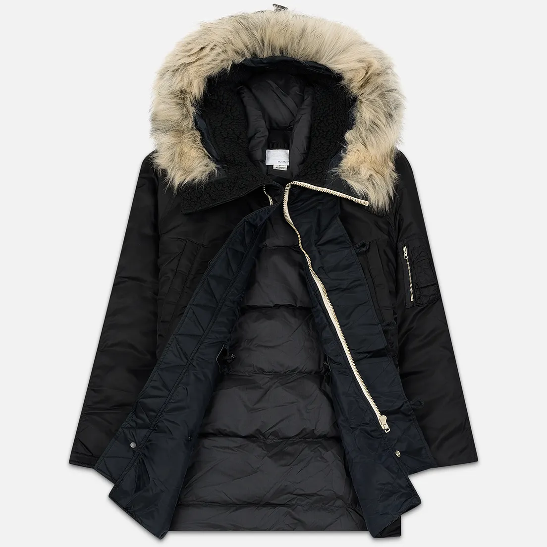 Nanamica Мужская куртка парка Harbor Down Coat