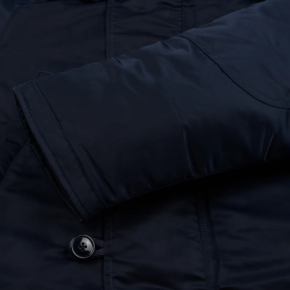 Nanamica Мужская куртка парка Harbor Down Coat