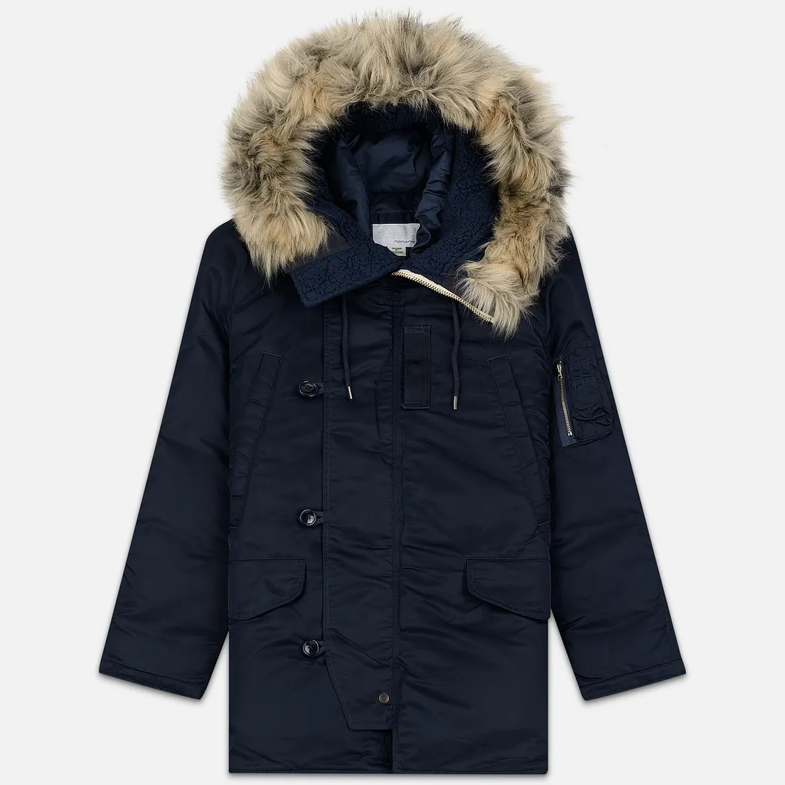 Nanamica Мужская куртка парка Harbor Down Coat