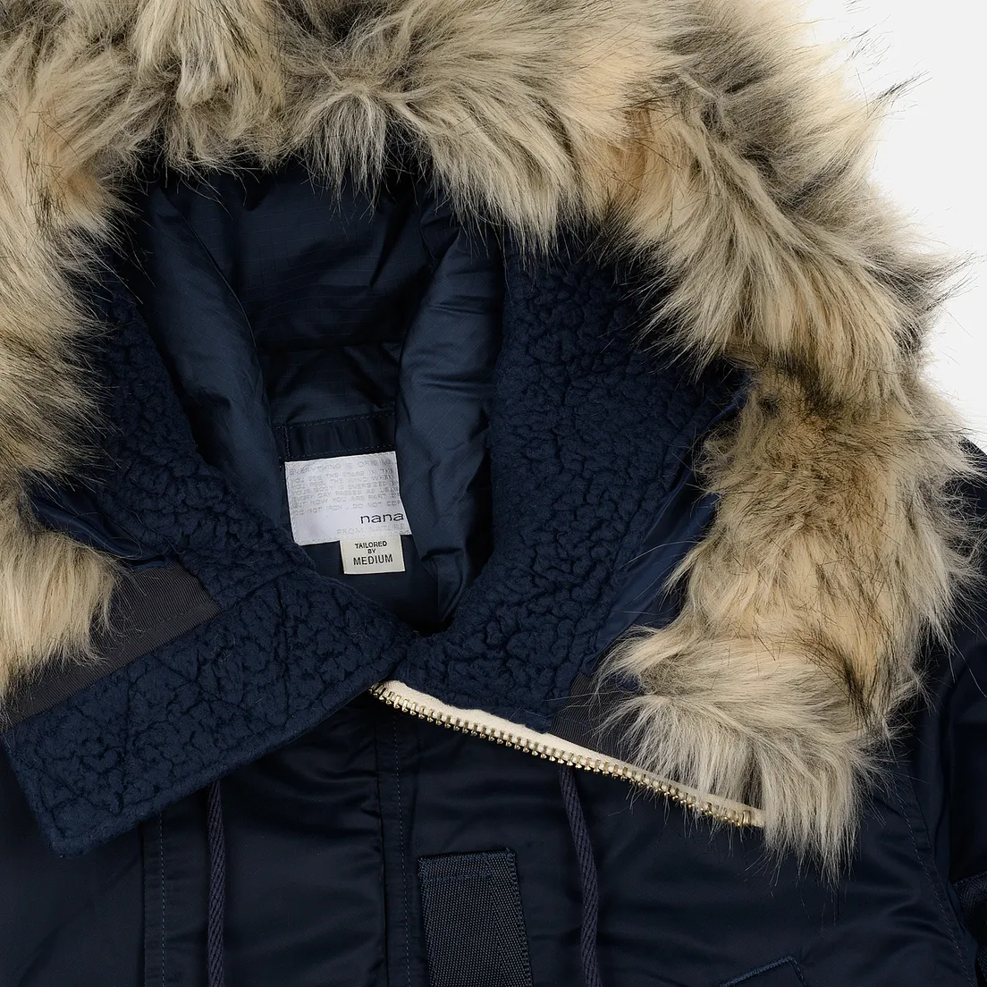 Nanamica Мужская куртка парка Harbor Down Coat