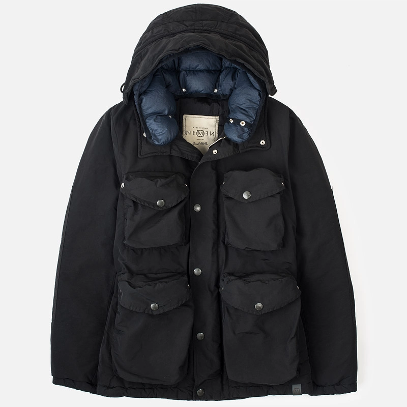 Nemen Мужская куртка парка Multipocket Smock