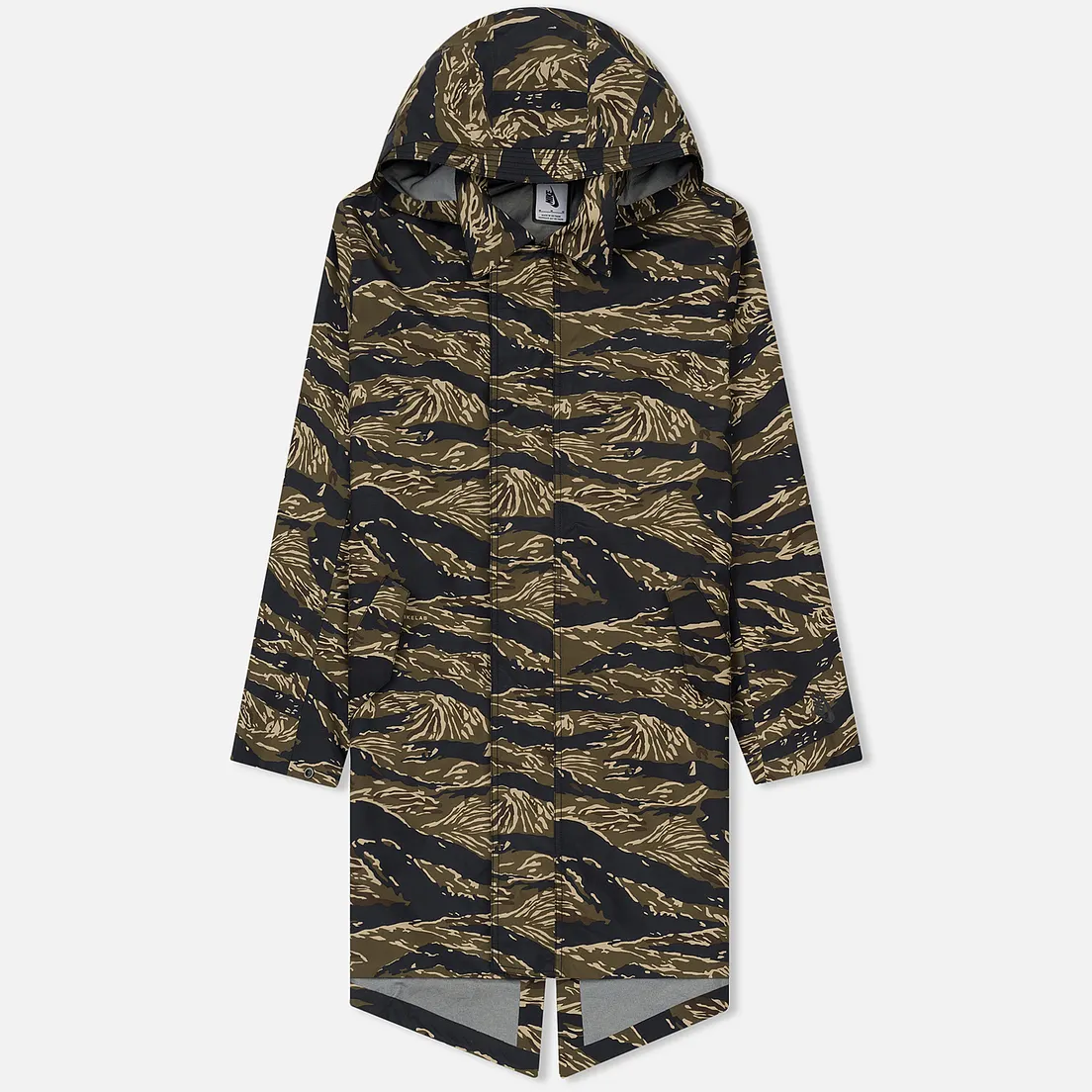 Nike Мужская куртка парка NikeLab Tiger Camo AOP
