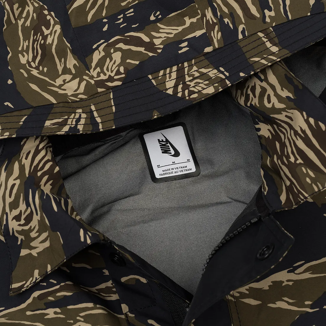Nike Мужская куртка парка NikeLab Tiger Camo AOP