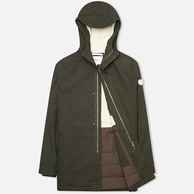 Norse Projects Мужская куртка парка Lindisfarne Classic